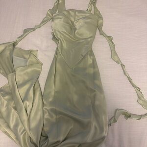 Nana Jacqueline Green Caroline Dress